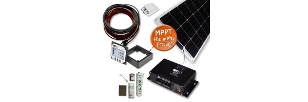 Wohnmobil Solar-Sets mit FLEX Solarmodulen - MPPT - LiMoPower