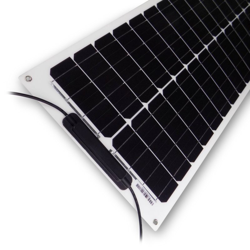 100Watt Solarmodul flexibel 12V Solarzelle Solarpanel Hochleistungs Solar Modul