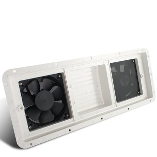 KOMBI Abluft/Zuluft-Wandlüfter mit 12V Ventilatoren - Marke: LimoPower