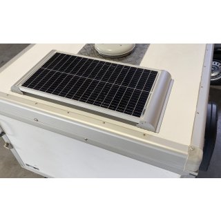 50 Watt LiMoPower Solarbausatz Model PRO LMP 50 - FS050-12M10 -  für 2-Boxer - incl. 28Ah AGM Batterie