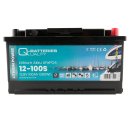 LiFePo4 Akku 12V / 100Ah - Smart BMS mit Bluetooth
