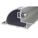 LiMoPower® Solarspoiler-Set aus Aluminium - Silber - Länge: 530 mm