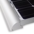 LiMoPower® Solarspoiler-Set aus Aluminium - Silber - Länge: 630 mm