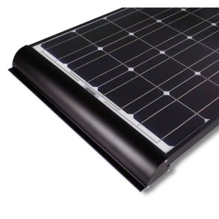 LiMoPower® Solarspoiler-Set aus Aluminium - Schwarz - Länge: 510 mm