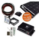 105 Watt Wohnmobil Solar Set-MPPT 170 DUO - BLACK -...