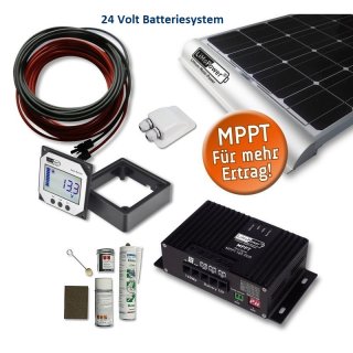 420 Watt LiMoPower Wohnmobil Solar Set - LMP 420 MAXI POWER - MPPT 480/960 - 24Volt Batteriespannung