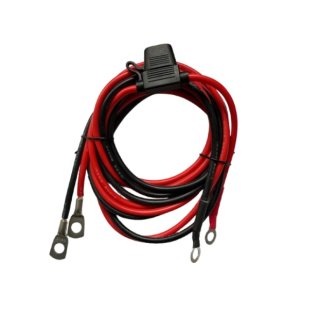 mit Batteriekabelsatz 12V-40A - Länge: 2m